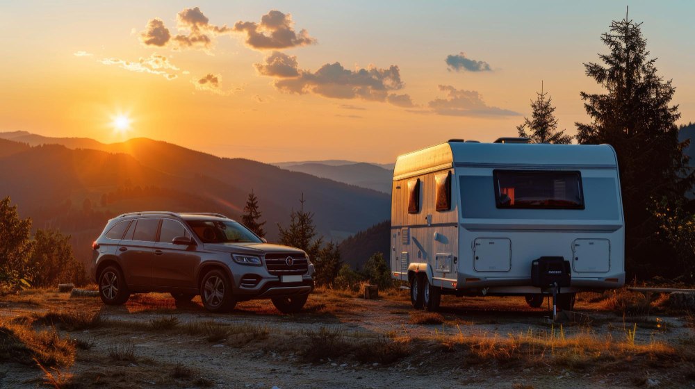 auto met caravan