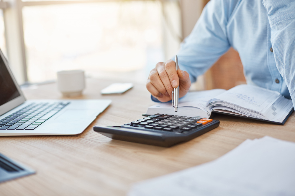 taxateur aan het werk